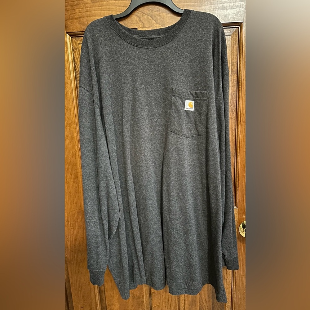 Men’s carhartt Long Sleeve T-shirt Size 4XL